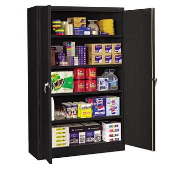 jumbo steel storage cabinet|tennsco jumbo cabinet costco.